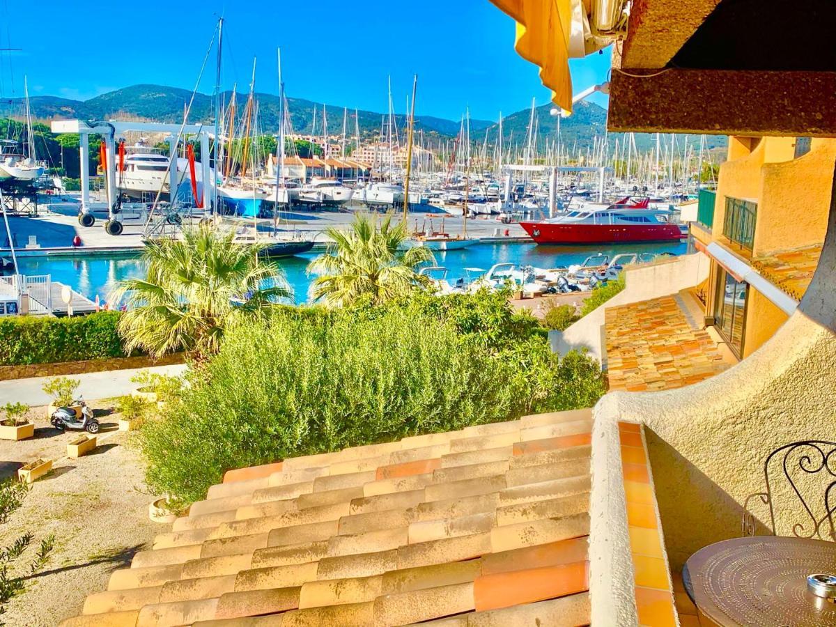 Marinesappartement, La Terrasse Tropezienne Cogolin Bagian luar foto